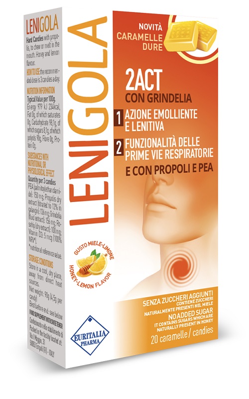 LENIGOLA 2ACT CARAMELLE DURE 20 PEZZI