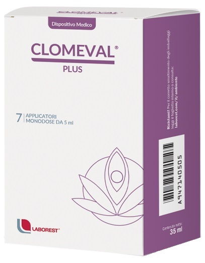 CLOMEVAL PLUS GEL VAGINALE 35 ML + 7 APPLICATORI MONOUSO - immagine 2