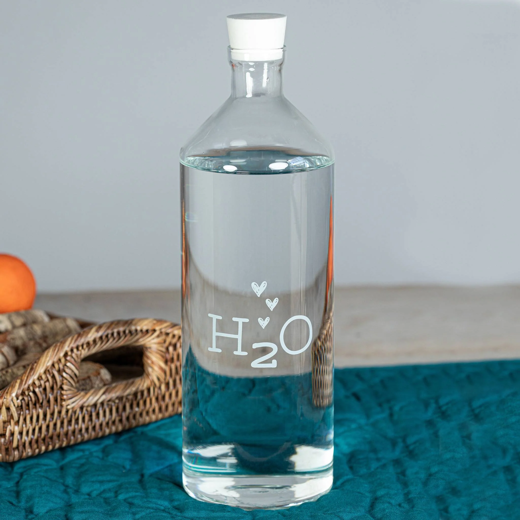 Simple Day Bottiglia In Vetro H2O - immagine 2