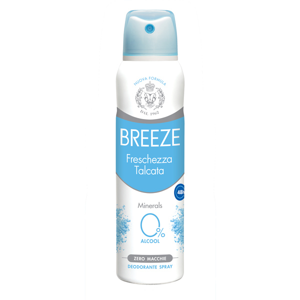 Breeze Deo Spray Fresch. Talcata 150 ml - immagine 2