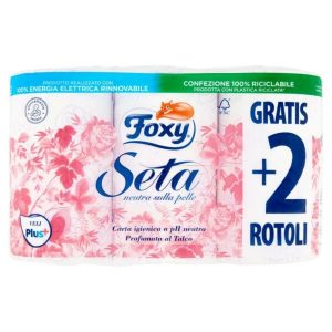 Foxy Carta Igienica Seta 4+2 Maxi 2 Veli