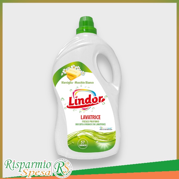 Lindor Lavatrice Liquido Marsiglia 4 L - immagine 2