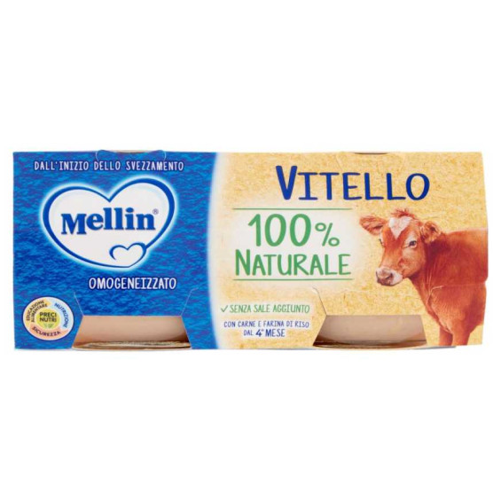 Mellin Omogeneizzato Spigola 2 x 80 g - immagine 2