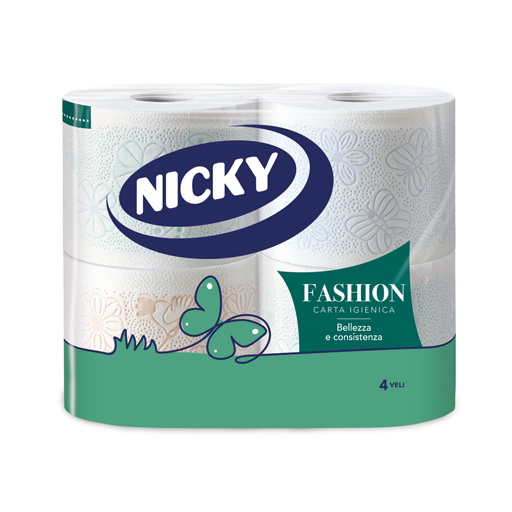 Nicky Carta Igienica Fashion 4 Veli x 4 - immagine 2