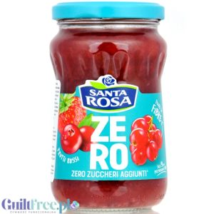 Santarosa Confettura Senza Zuccheri Aggiunti Frutti Rossi 300 g